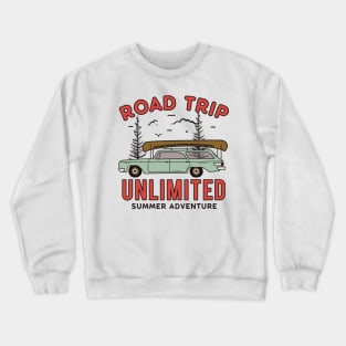 Road Trip Unlimited Crewneck Sweatshirt